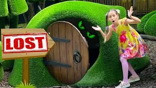 Sophia and Max, the children, lost their toy in the park!