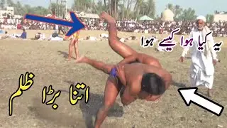 Mujahid Pehlwan Vs Akhtar Pehlwan Godara व्यावसायिक पहलवान مصارعه Mela Kushti 