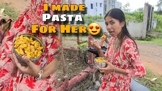 I made First Time Pasta for her😍❤️.