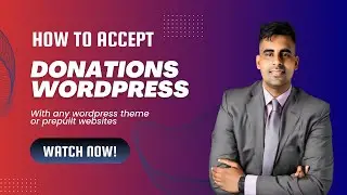 How to Accept Donations on Your WordPress Site - Givewp Tutorial