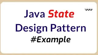 Java state design pattern with example | Java Programming