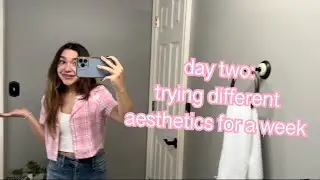 DAY 2 of trying different aesthetics for a week! || 80s aesthetic