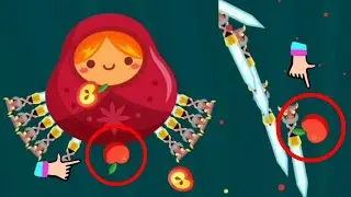 Knife Hit Doll Boss Expert Level (Leaving an apple untouched) || Knife Hit ||
