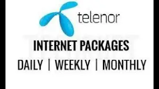 Telenor internet packages on google 2023
