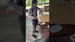 Unboxing packages from China