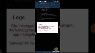 Creating a Translator with Python on Pydroid3