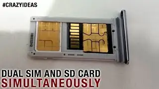 How to Make Dual Sim and Micro Sd Card work Simultaneously | Crazy Ideas | Life Hacks