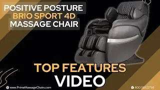Positive Posture Brio Sport 4D Massage Chair