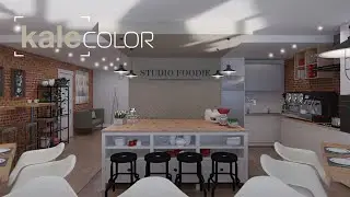 Обзор дизайна и ремонта кулинарной студии Ю - Foodie Смоленск от Kale COLOR