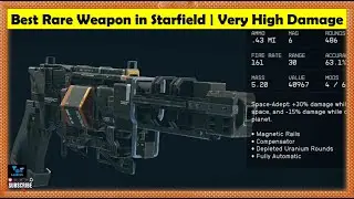 How to Get Very High Damage Weapon Early in the Game in Starfield | How to get Rare Mutineer