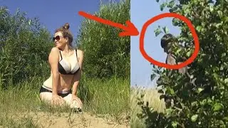 МУЖИК ПОДГЛЯДЫВАЛ ЗА МНОЙ В КУСТАХ ! ОДИНОЧНЫЙ ЖЕНСКИЙ ПОХОД В ЛЕС