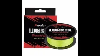 Надежная плетенка Piscifun Lunker с Aliexpress. Опыт использования и обзор.