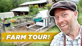10-Acre Abundance: Permaculture Homestead TOUR (2022)