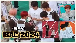 &TEAM 앤팀 at ISAC (아육대) 2024 - Leaderz & Maki warmup + Interactions with ZB1 [Fancams]
