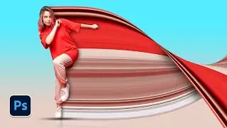 Pixel Stretch Effect | adobe Photoshop tutorial