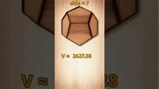 Dodecahedron: find the volume and surface area 