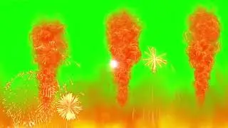 green screen fire