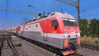 Trainz 22 сценарий "472М Москва - Адлер" Лихая - Новочеркасск