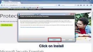 How to install Microsoft Security Essentials Antivirus Windows 7
