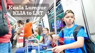 We flew to KUALA LUMPUR and tried public transportation | KLIA EXPRESS to LRT KELANA JAYA LINE