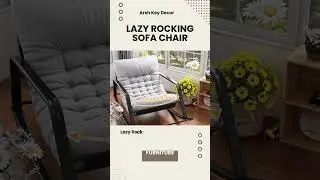 Lazy Rocking Chaise Lounge Sofa Chair #shorts