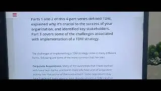 Overcoming tdm challenges data cloud success