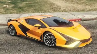 Тест скорости Pegassi Cian (Lamborghini Sian) #gta5rp #гта5рп