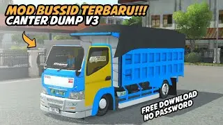 Rillis mod bussid terbaru!!! Canter dump v3, free download || Bussid V4.2