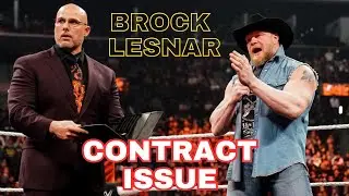 BROCK LESNAR CONTRACT | CODY RHODES NOT HAVING MATCH |WWE
