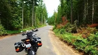 Solo Camping / Touring Okanogan country on BMW F650GS