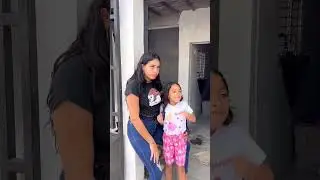 Mi hija cuando su papá la busca 😭😐🤭😂 