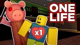 Can You Beat Piggy With One Life..?  | 🔴 LIVE