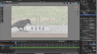 Blender 2.8xX : 2d rotoscoping over a video file
