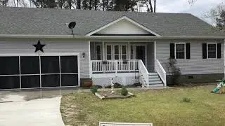 Showing a house - then washing 2!