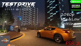 Test Drive Unlimited Solar Crown Demo | Ryzen 5 2600 & GTX 1660 TI | 1080p Min&Low
