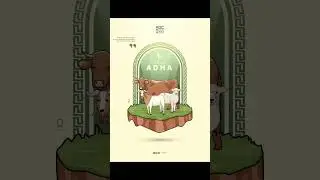 happy #eidmubarak #eidaladha2023 #qurban #artwork #belajardesaingrafis #coreldraw #eidadhamubarak