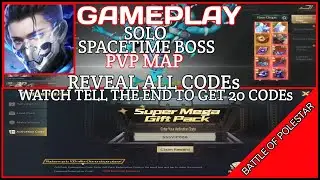 GAMEPLAY spacetime boss BATTLE OF POLESTAR bunos code