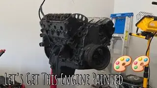 TIME TO PAINT THIS 5.3 L33 ENGINE