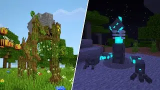 НОВЫЕ БОССЫ В MINECRAFT BEDROCK 1.17 | ОБЗОР МОДА НА НОВЫХ БОССОВ И МОБОВ ДЛЯ MINECRAFT BEDROCK