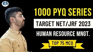 1000 PYQ Series | Part VII | UGC NET 2023 | Commerce | Management | Human Resource Management