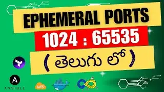 What are Ephemeral Ports? What does (1024-65535) mean in the NACL rules. |  తెలుగులో