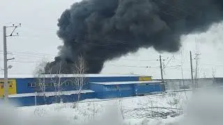 Возгорание 29.12.2023 на заводе Делан в Егорьевске