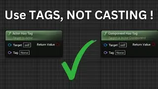 How to use Tags instead of Casting node | Unreal Engine 5 Tutorial