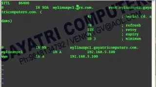 Configuring Apache web server UNIX LINUX ADMIN GAYATRI COMPUTERS HYD avi   YouTube