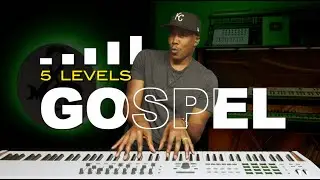 Gospel Piano Tutorial | 5 Levels of CHURCHY Chords (Beginner to Advanced)