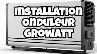 Montage et installation d'un onduleur Growatt 5000W