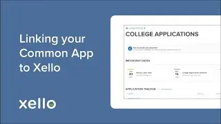 Linking Your Common App to Xello