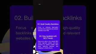 How to improve SEO ( Search engine optimisation)
