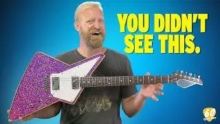 A guitar SO COOL I was TOO INTIMIDATED TO FILM IT! - Cream Guitars Voltage