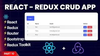 Build a CRUD App with React JS And Redux Toolkit For beginners | Create Data |  Part 10